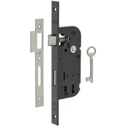 Serrure à Larder Pêne 1/2 Tour 1 Clé Thirard - Bouts Carrés