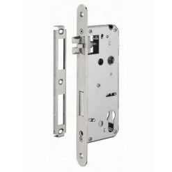 Serrure à Encastrer THIRARD Axe 50 Entraxe 85 Carré 8 Tétière Bouts Ronds - 78962