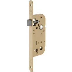 Serrure à Larder Type GDF Bec De Cane THIRARD Axe 40 - Fouillot 6 X 9 Mm - Bronze - 00012190