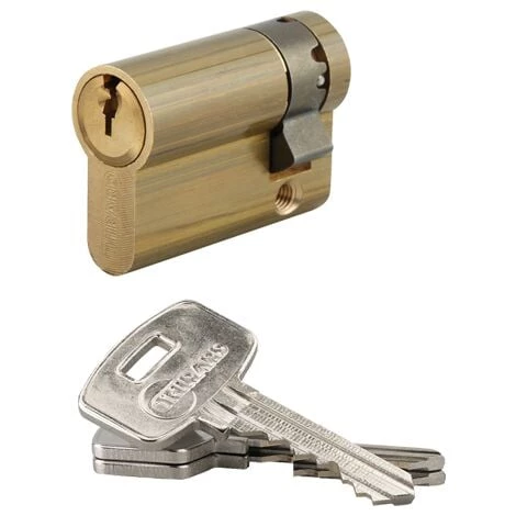 Demi-cylindre Profil Européen HG5 THIRARD 35x10 Mm + 3 Clés - 053510