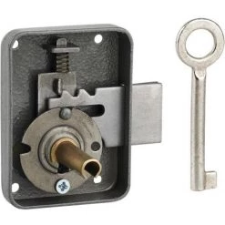 THIRARD Serrure Darmoire Façon Paris Largeur 55 Mm Axe à 30 Mm Gauche