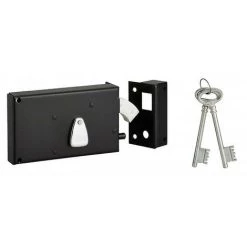 Thirard - Serrure En Applique 4 Gorges à Crochet 140 X 82 Mm Droite - 118
