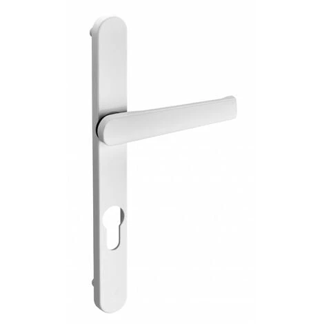 Poignée De Porte Intérieure SAFIR - Entraxes 70 Mm - Saillie Réduite - Blanc Par Thirard