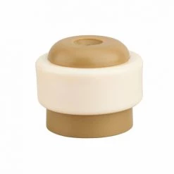 THIRARD Butoir De Sol à Visser D35 ∅ 35 Mm Finition : Marron/beige