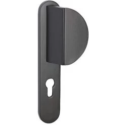 THIRARD Ensemble Sur Plaques Pour Serrure Tribando Standard 12 Ensemble Béquille - Marron