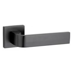 THIRARD - Paire De Béquilles Monza Pour Porte, Carré 7mm, Noir Mat
