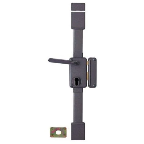 Serrure Verticale Beluga THIRARD - Cylindre Profil Européen - 3 Points - 75x130 - Fouillot - Droite - Blanche - 049511