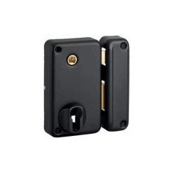 Serrure Applique Verticale THIRARD - Fouillot - Cylindre Européen - Droite - 75x130 - 009816