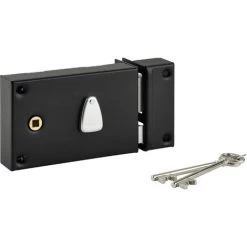 Serrure Horizontale De Grille Et Portail 6 Gorges Thirard - Droite