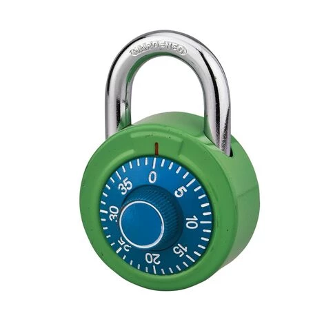 THIRARD - Cadenas à Bouton De Combinaison Collège, Anse Acier Cémenté Nickelé