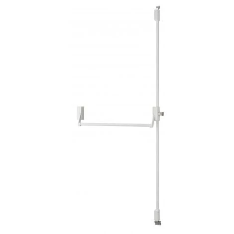 THIRARD - Serrure Anti-panique D-Cross Pour Porte D'entrée 1150mm Max, 2/3 Pts Haut Et Bas, Réversible, Blanc