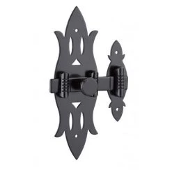 THIRARD - Verrou De Meuble Rustique, 40x130mm, Fer Noir