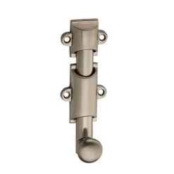 THIRARD - Verrou à Plaquer Pour Fenêtre, à Coulisse, 100mm, Nickel Satin