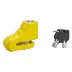 THIRARD - Antivol Scooter Block, Jaune, 2 Clés