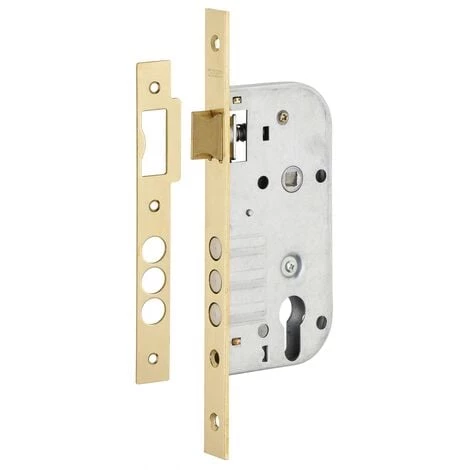 THIRARD - Boitier De Serrure Encastrable à Cylindre Pour Porte D'entrée, Axe 45mm, Bouts Carrés