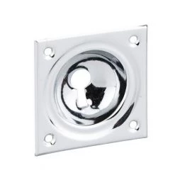 THIRARD - Entrée à Cuvette Trou De Clé, 60x60mm, Laiton