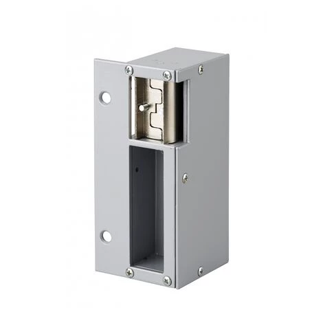 THIRARD - Gâche électrique Pour Serrure Verticale En Applique, Réversible, 12V, Compatible Extérieur, Gris