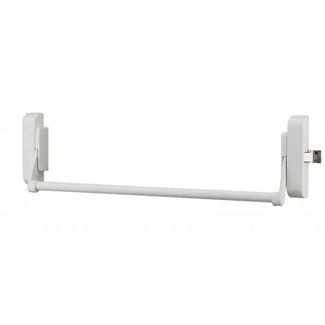 THIRARD - Serrure Anti-panique U-Cross Pour Porte D'entrée 1150mm Max, 1 Pts Latéral Réversible, Blanc