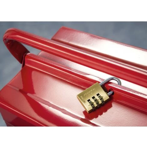 THIRARD - Cadenas à Combinaison RB, Laiton, 3 Chiffres, Intérieur, Anse Acier, 30mm – Image 2