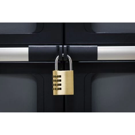 THIRARD - Cadenas à Combinaison RB, Laiton, 3 Chiffres, Intérieur, Anse Acier, 40mm – Image 2