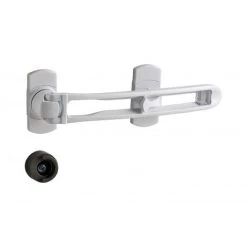 THIRARD - Entrebailleur Pour Porte D'entrée, Taquet D'arrêt, 169mm, Blanc