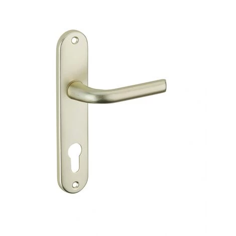 THIRARD - Ensemble De Poignées Pour Porte D'entrée Leto Trou De Cylindre, Carré 7mm, Entr'axes 165mm, Couleur F2