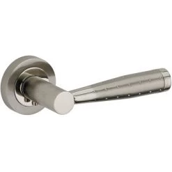 THIRARD - Paire De Béquilles Pour Porte, Carré 7 Mm, Nickelé Satiné