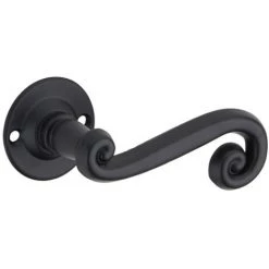 THIRARD - Paire De Béquilles Pour Porte, Carré 7mm, Acier Noir