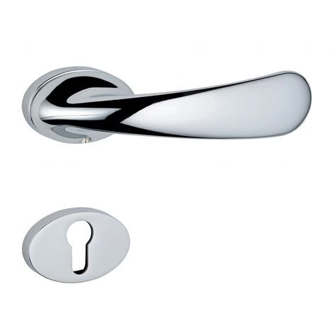 THIRARD - Paire De Béquilles Gran Prix Pour Porte, Carré 7mm, Chromé Poli