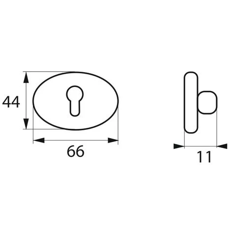 THIRARD - Paire De Rosaces Gran Prix, Trou De Cylindre, Chromé Poli – Image 2