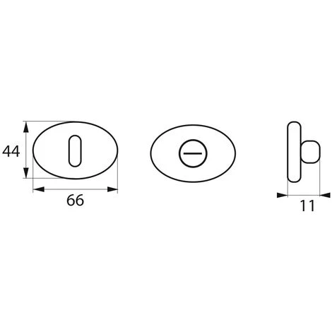 THIRARD - Paire De Rosaces Gran Prix, Condamnation, Chromé Poli – Image 2