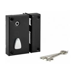 Serrure Verticale Droite Pêne Dormant Demi-tour - 6 Gorges - Thirard