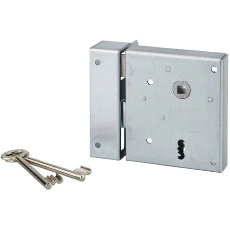 Serrure à Chiffre Verticale à Pêne 1/2 Tour De Grille Type Alsace Thirard - Gauche