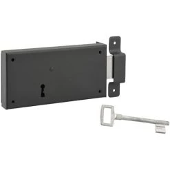 Serrure En Applique Pêne Dormant Thirard - Longueur 160 Mm - Hauteur 80 Mm