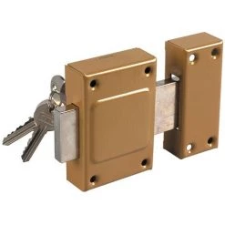 Verrou De Sureté à Cylindre Simple Série Etendard Thirard - Dimensions 40 Mm
